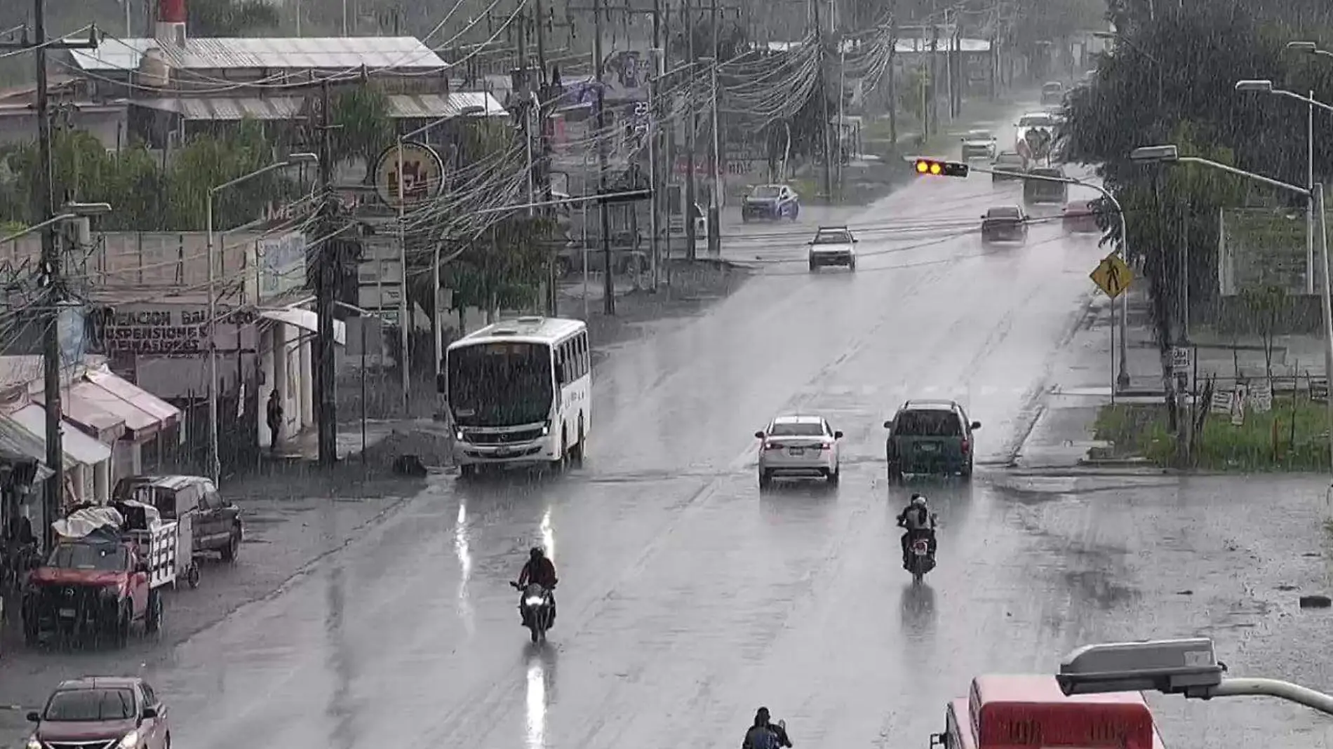 Lluvias en Tlajomulco de Zuñiga